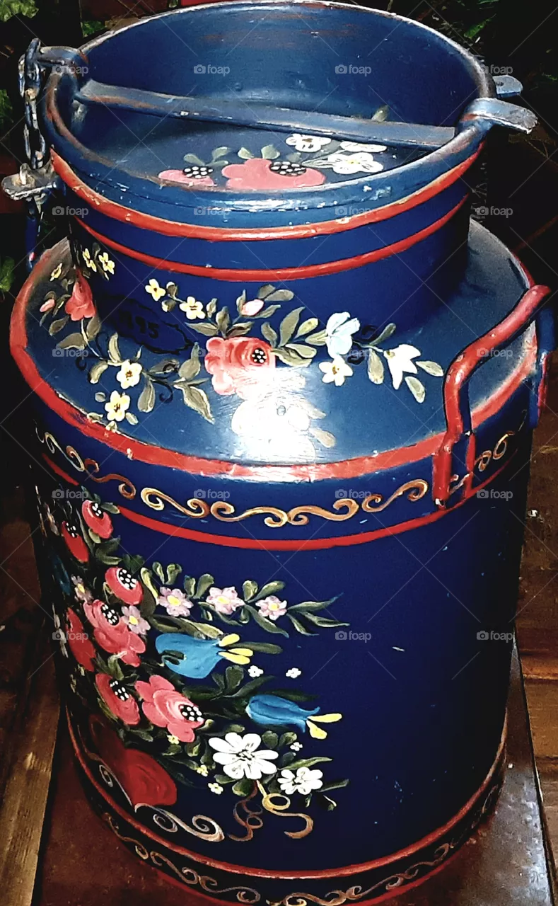 Old milk Can
