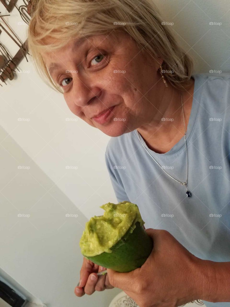 avocado, icecream cone