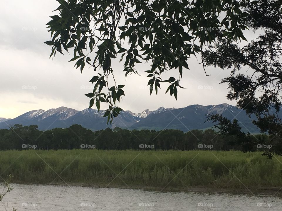 A quiet spot along the river