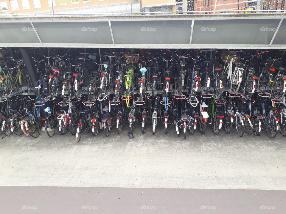creativity  cycle on parking