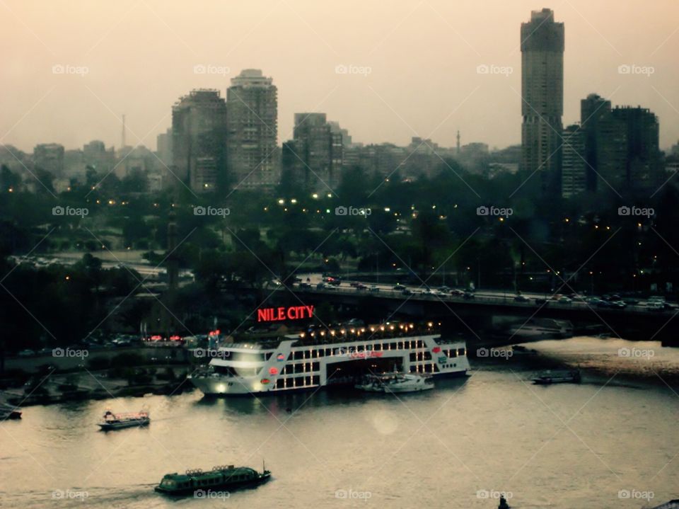 Cairo Egypt. Nile City