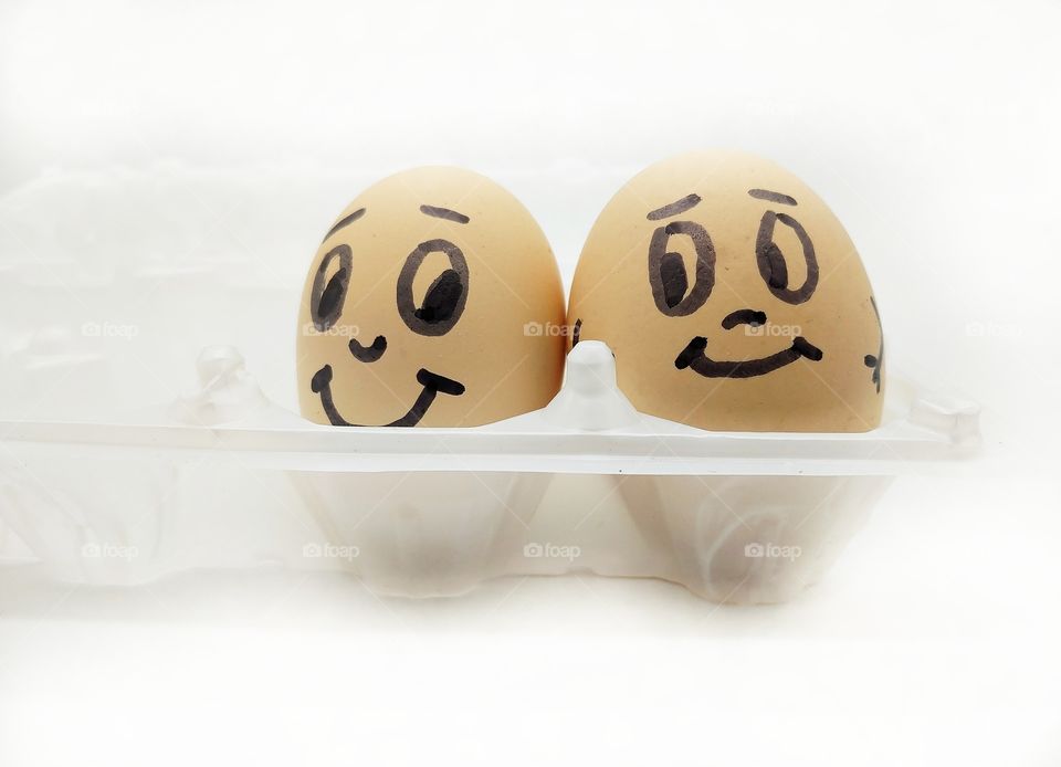 First signs of sympathy. Live food.