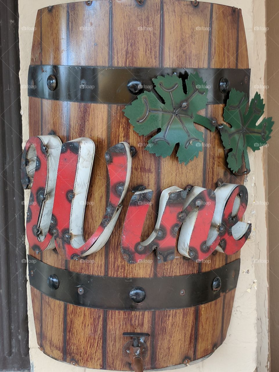 wine sign