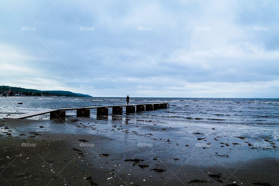 Out on the jetty