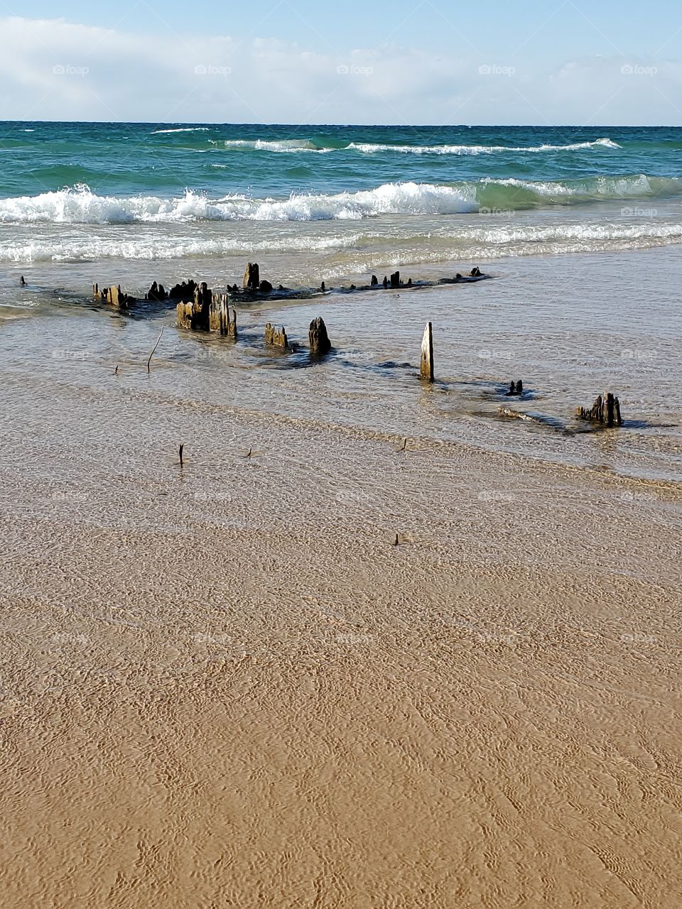 Silver Lake Michigan old dock