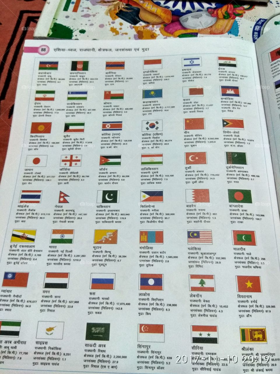 asian country flags.