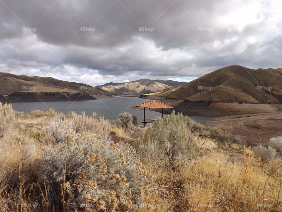 lucky peak reservoir
