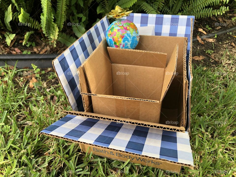 Recycle card boxes - A gift to Planet Earth