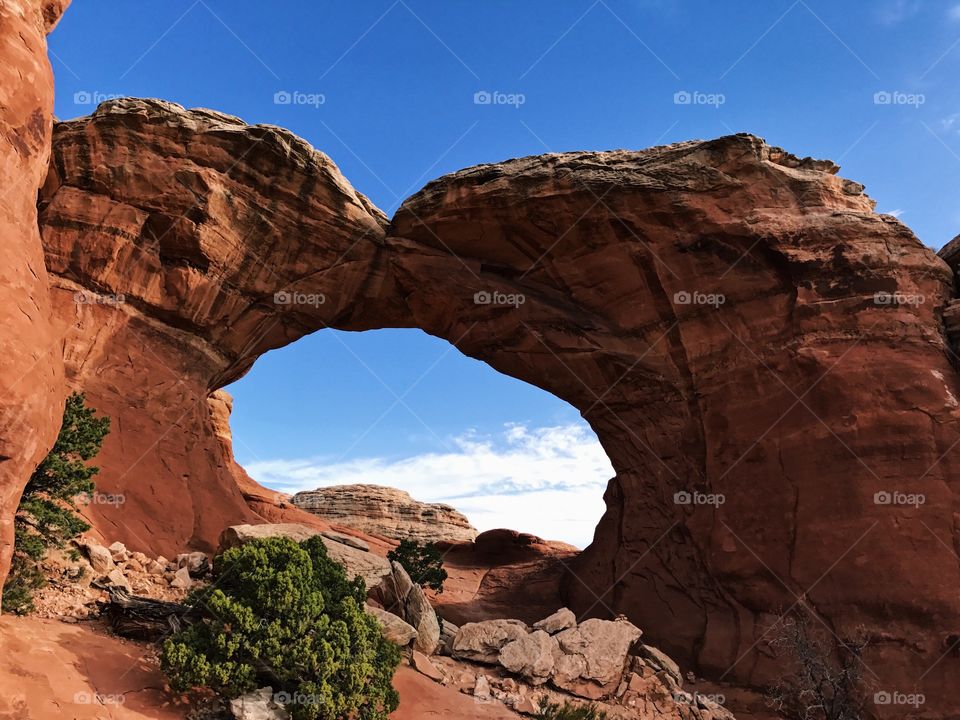 Broken Arch, Arches National Park