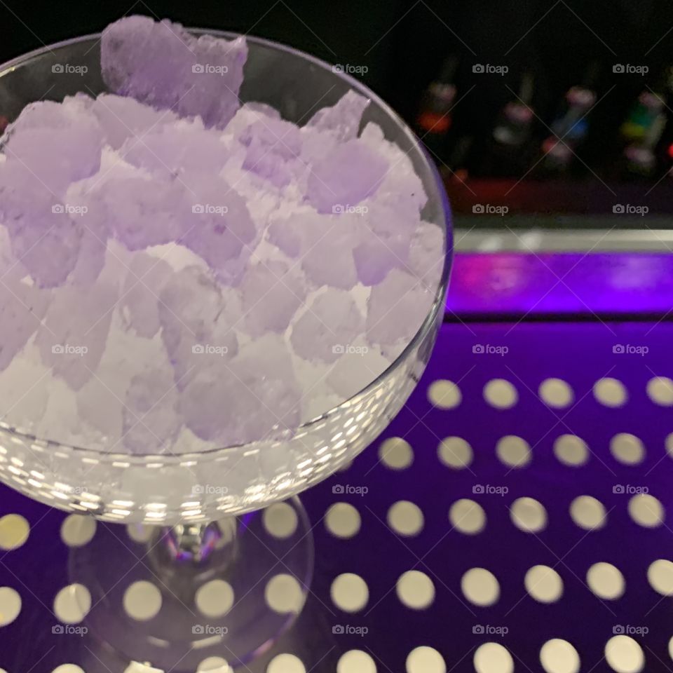 Barcelona club cocktail on deck