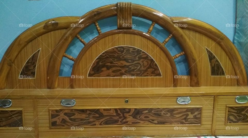 Wooden Design for Bed's