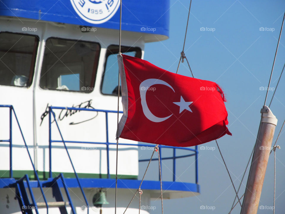 The Turkish Flag