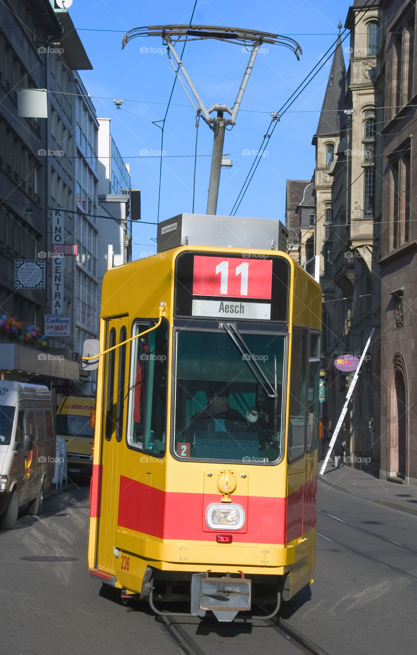 THE BASEL STREET CAR BASE, SWITZERLAND