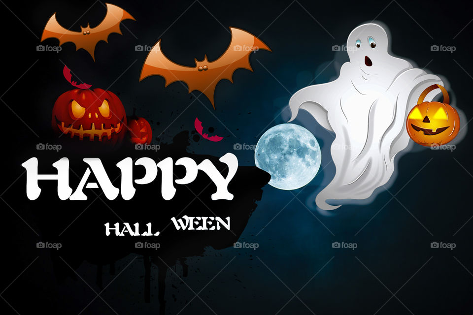 #happy #halloween #horror #ghost #banner #poster #photomixing  #effect #manipulation #ps #adobe #photoshop #edits  #GraphicDesign #Design