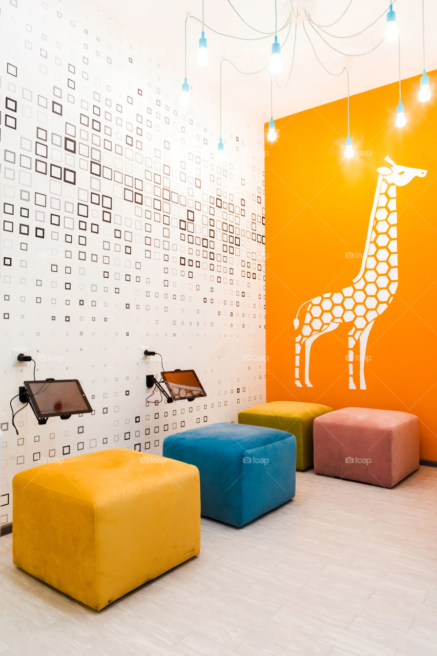 Illustration, Indoors, Business, Family, Room