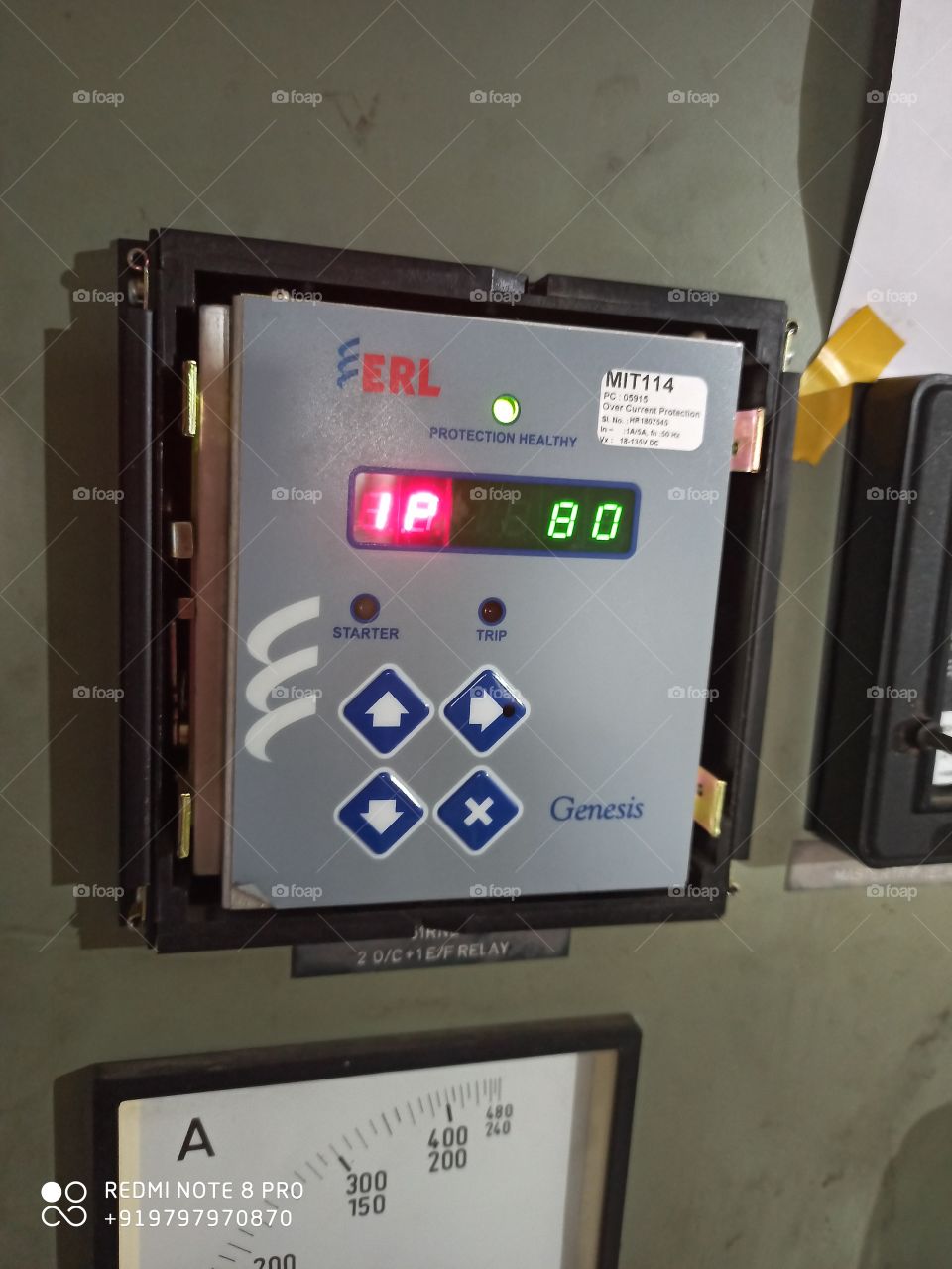 An MIT Electrical Power Relay presently being used in our Electrical Power 11Kv  Switch Gear Panel board systems in Our country ( for Protection & control purpose)..