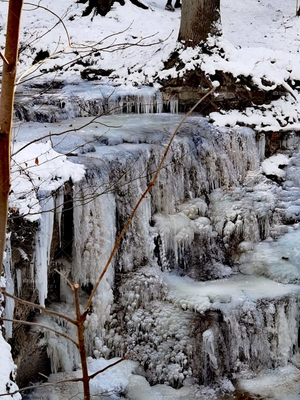 frozen Waterfall