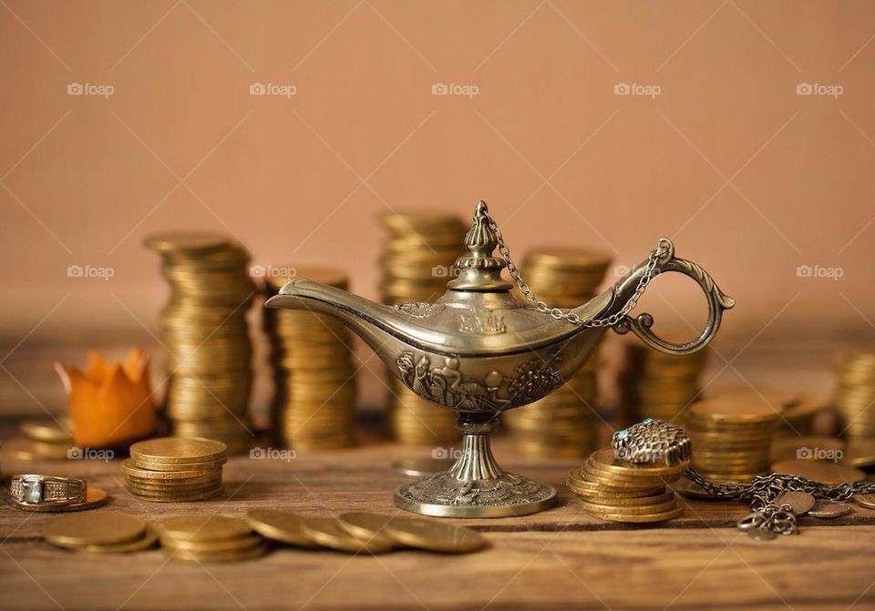 Magic lamp of alddin