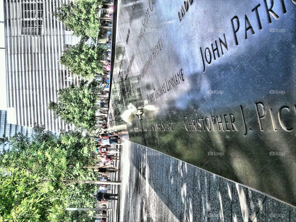 A Single Rose- 9/11 Memorial