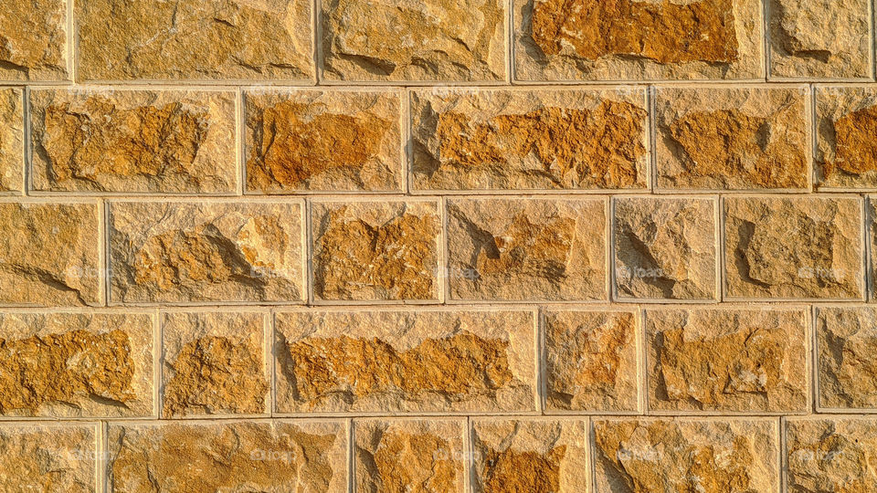 Pattern of decorative stone wall background.