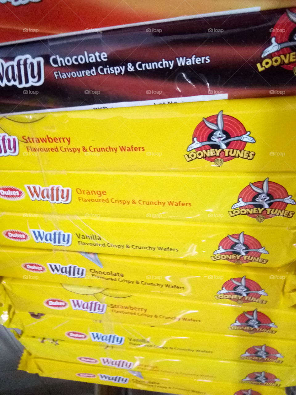 very very testy testy wafers in different tastes