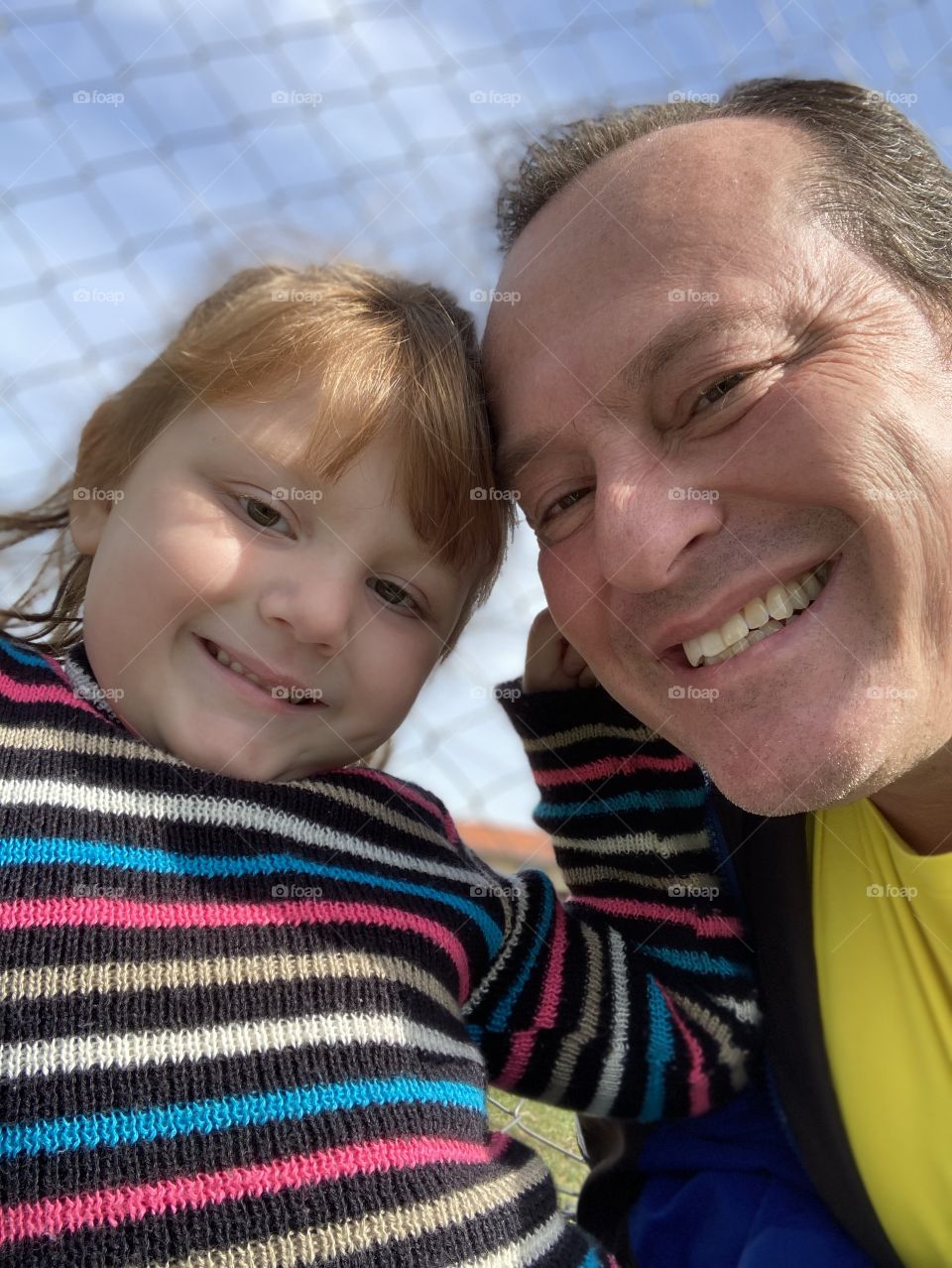 My perfect smile: the joy of being with my daughter Maria Estela is light for my life! / Meu sorriso perfeito: a alegria em estar com minha filha Maria Estela é luz para a minha vida! 😃