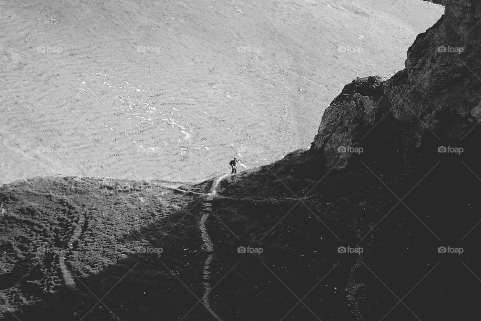 Wanderung auf dem Berg