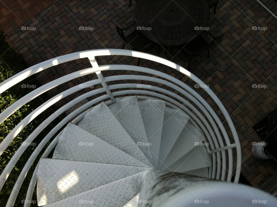 Spiral stairway