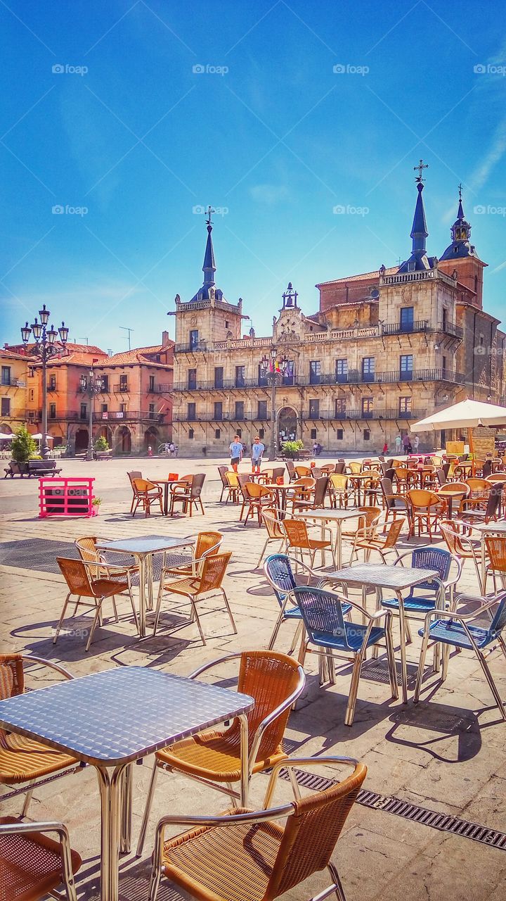 the main square