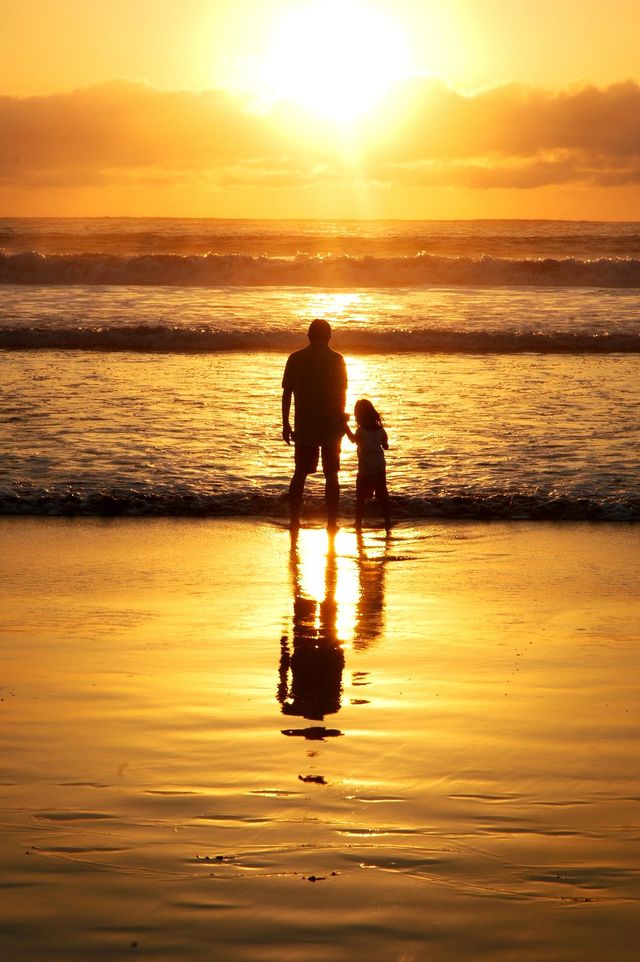 great time with daddy