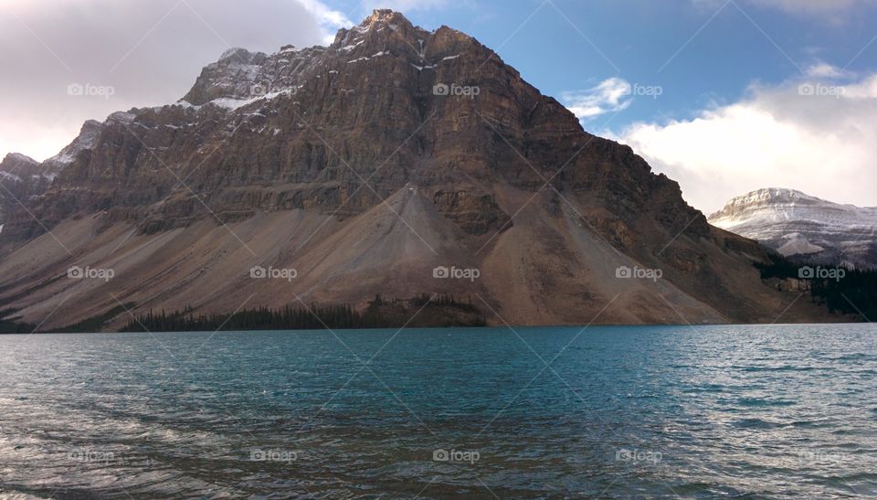 Bow Lake. Bow lake