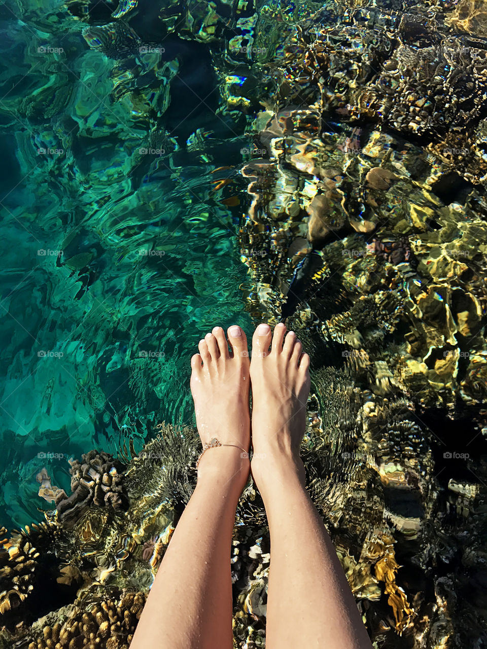 Enjoying the last summer days by the sea 