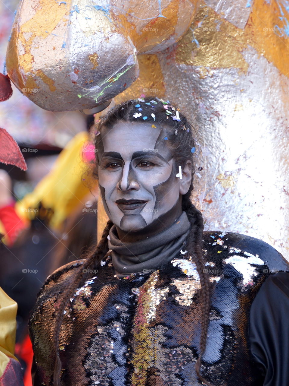 carnival parade, people, portrait