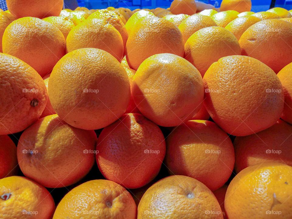 Healthy and Fresh Oranges Fruit