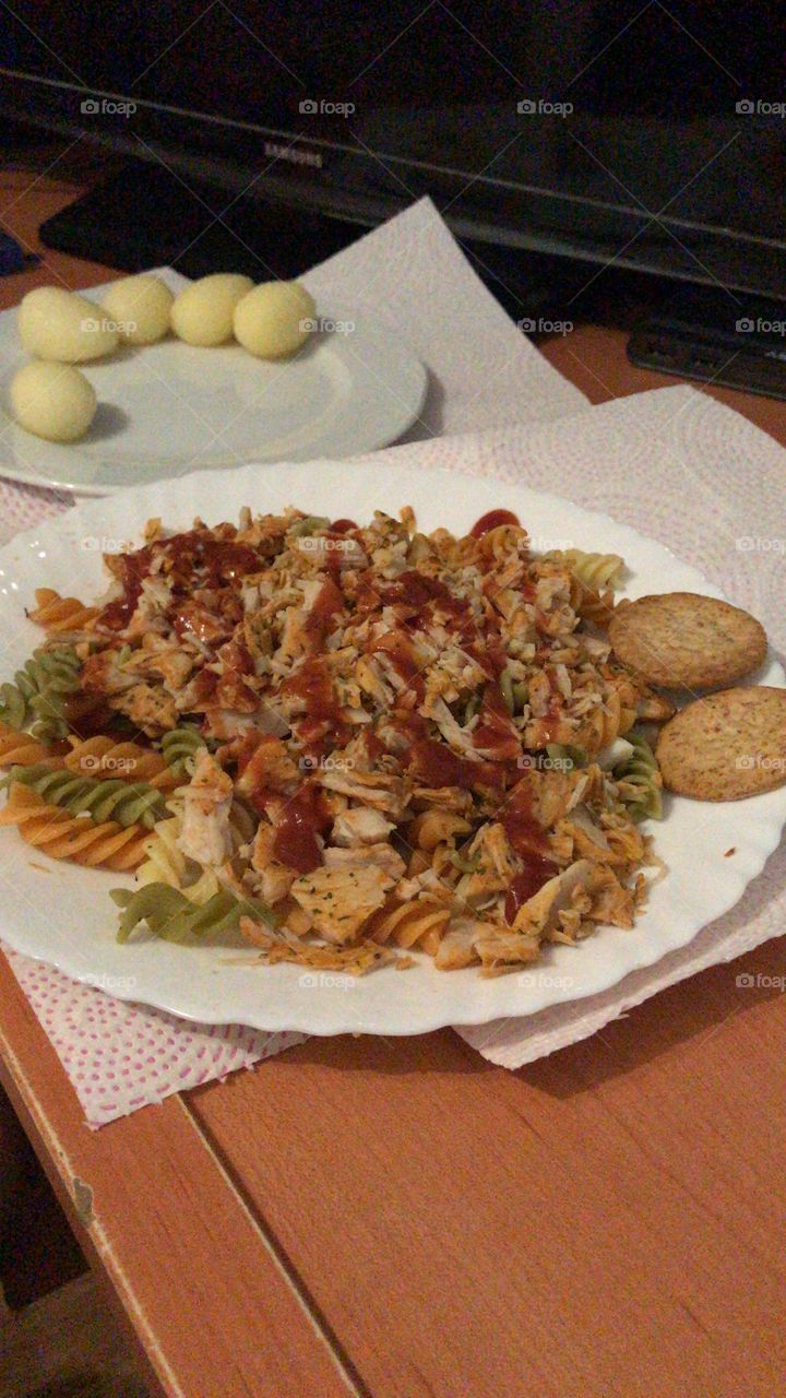 Comida improvisada