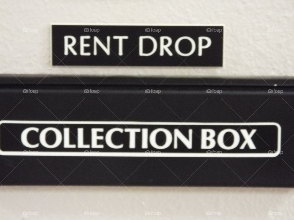 collection box