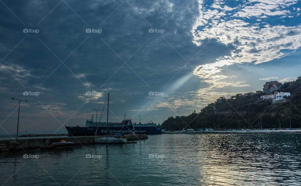 Poros Bay Sunrise