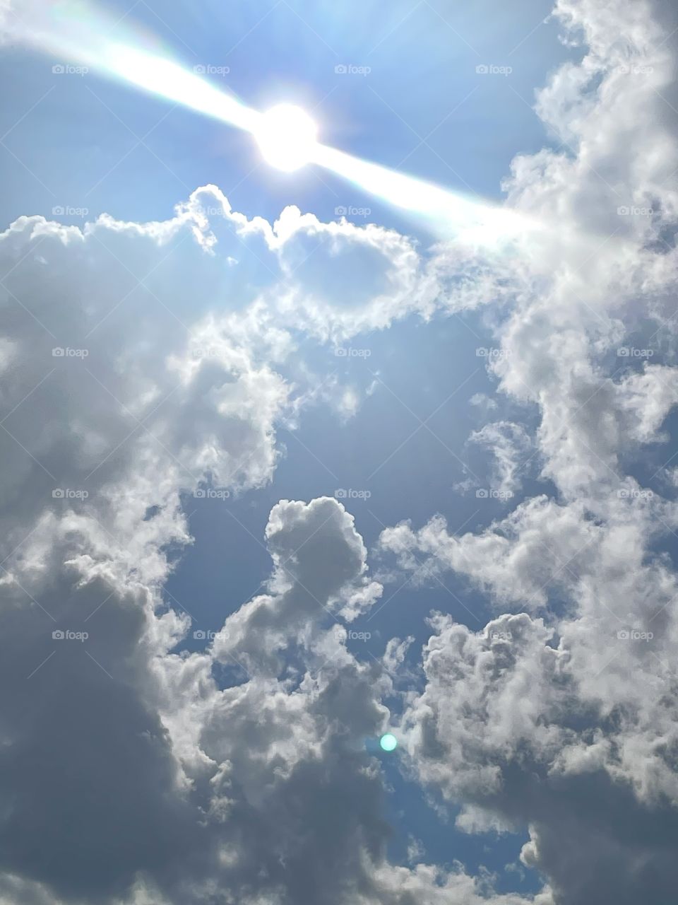 Sun and clouds 