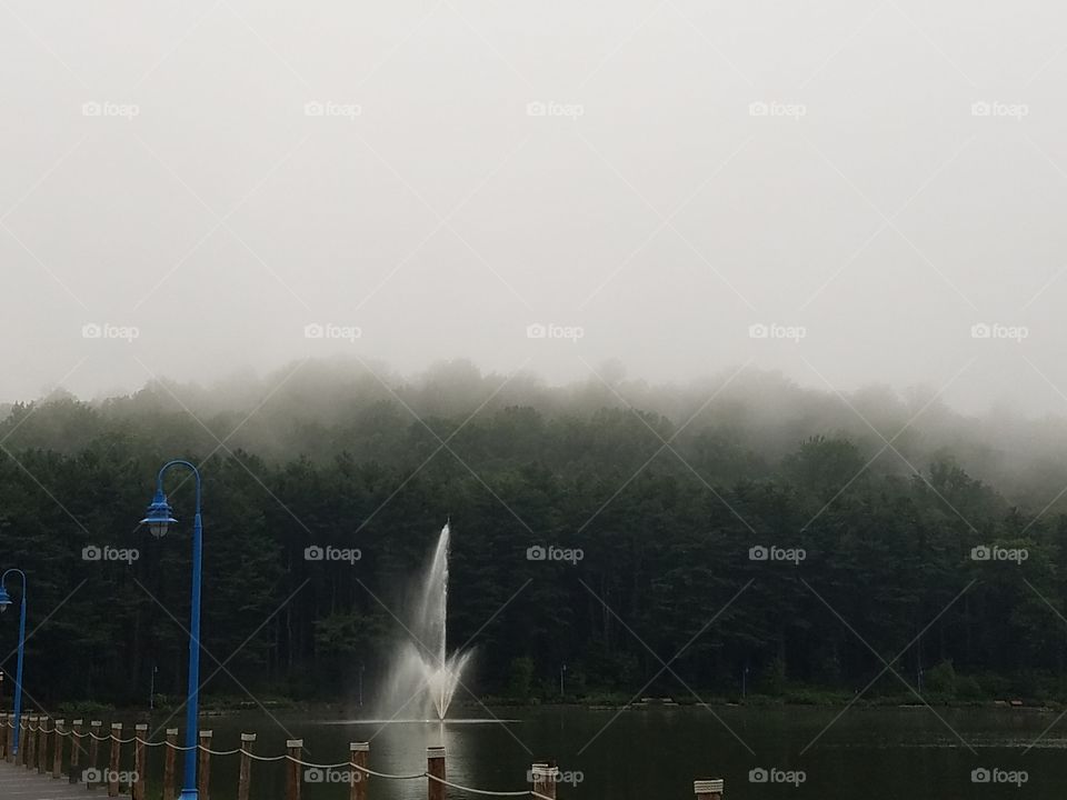 Fog, Mist, No Person, Rain, Water