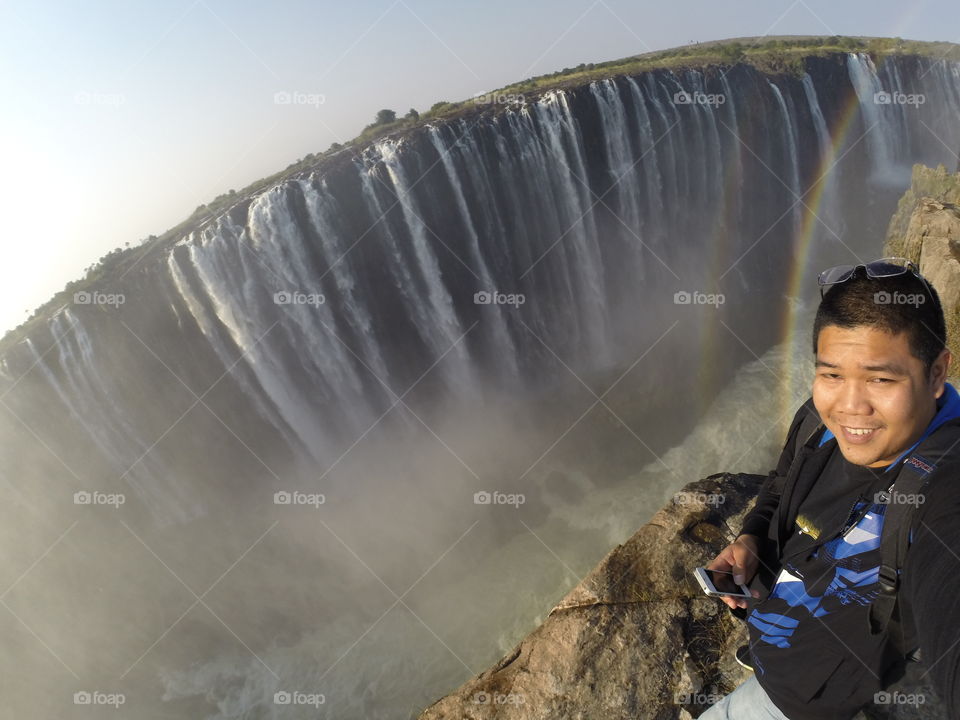 Solo traveling teaches you new skills such as pushing a button on your phone to transfer over to another phone to take a picture.