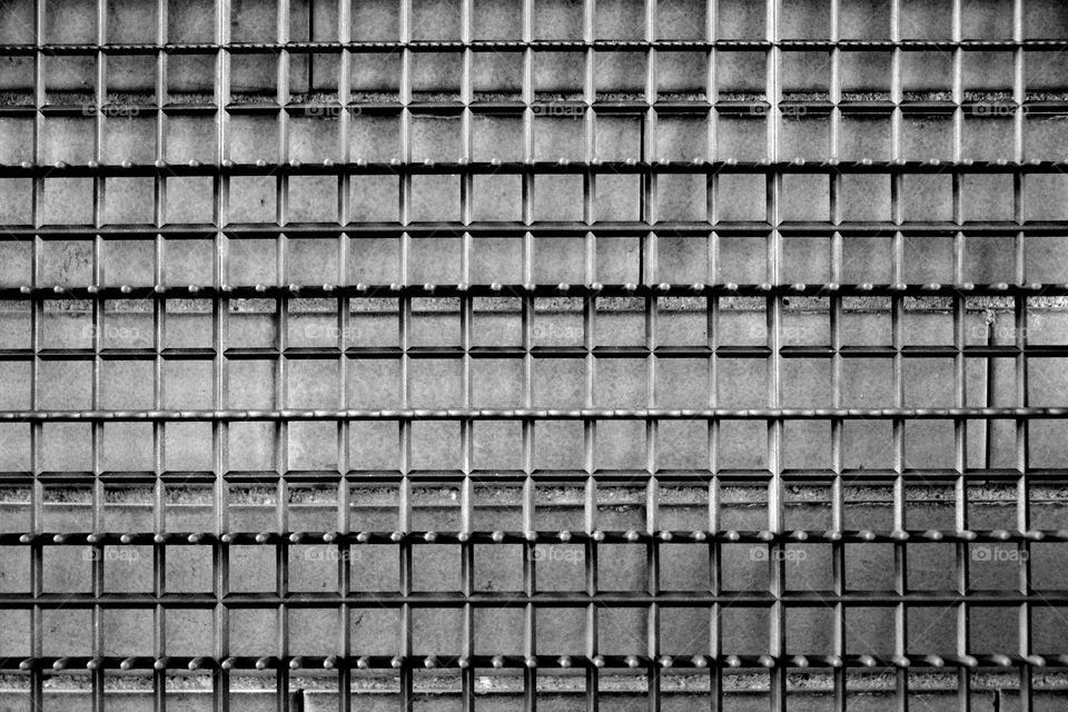 Close-up of metallic structure