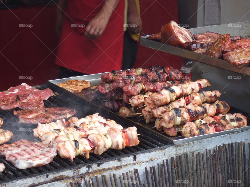 Delicious street food
