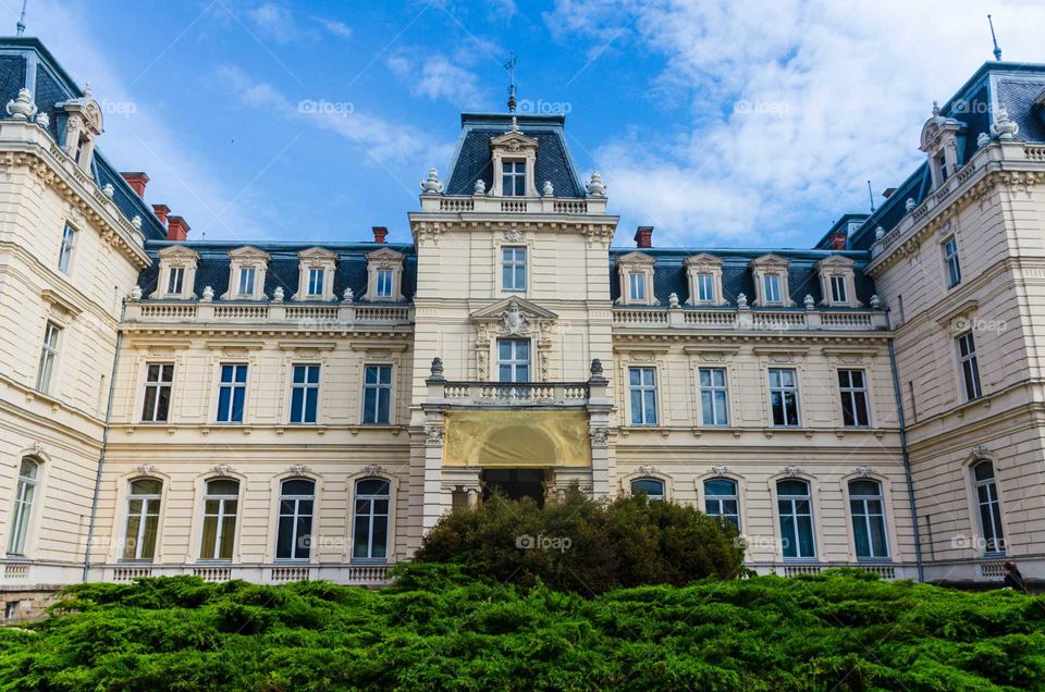 Pototskih palace in the Lviv city