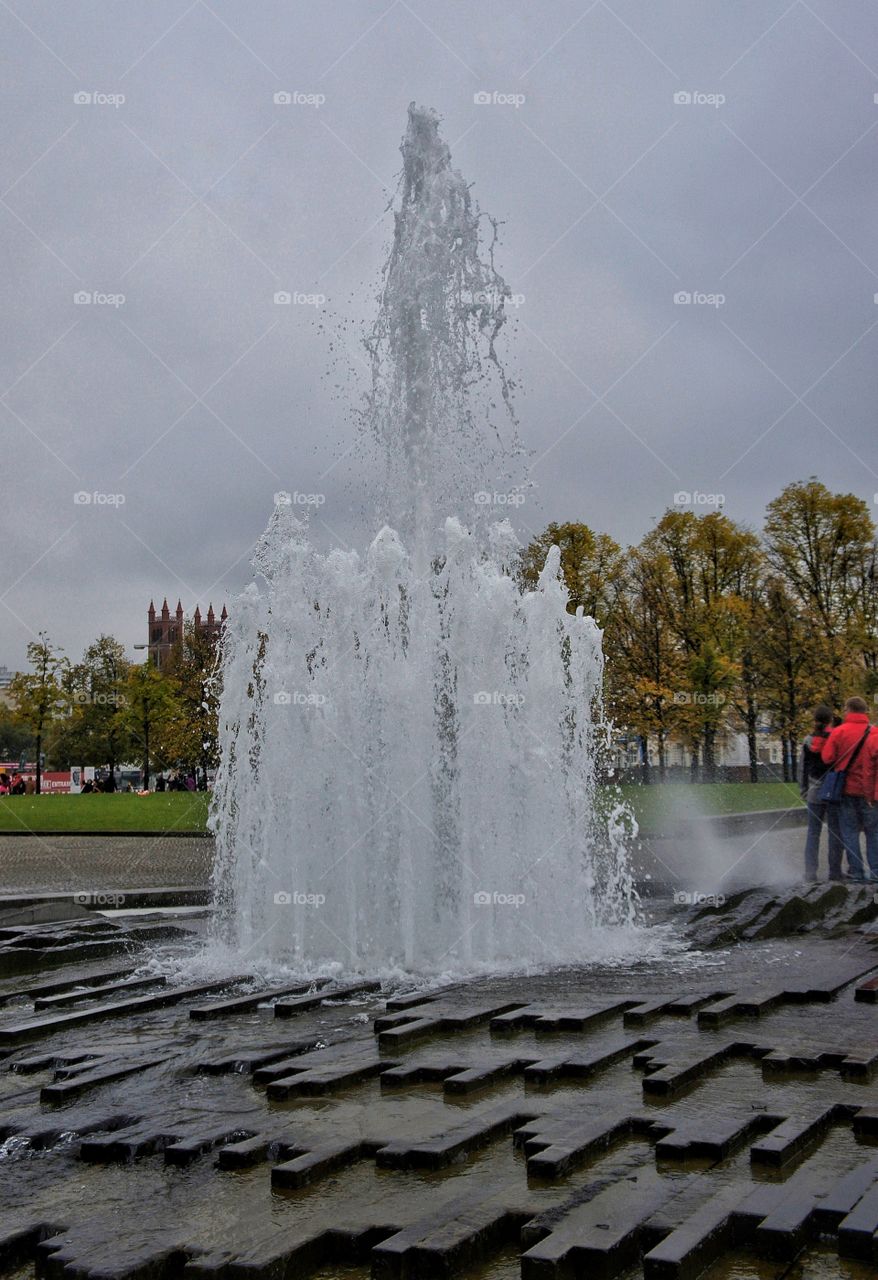 Fountain in the park
