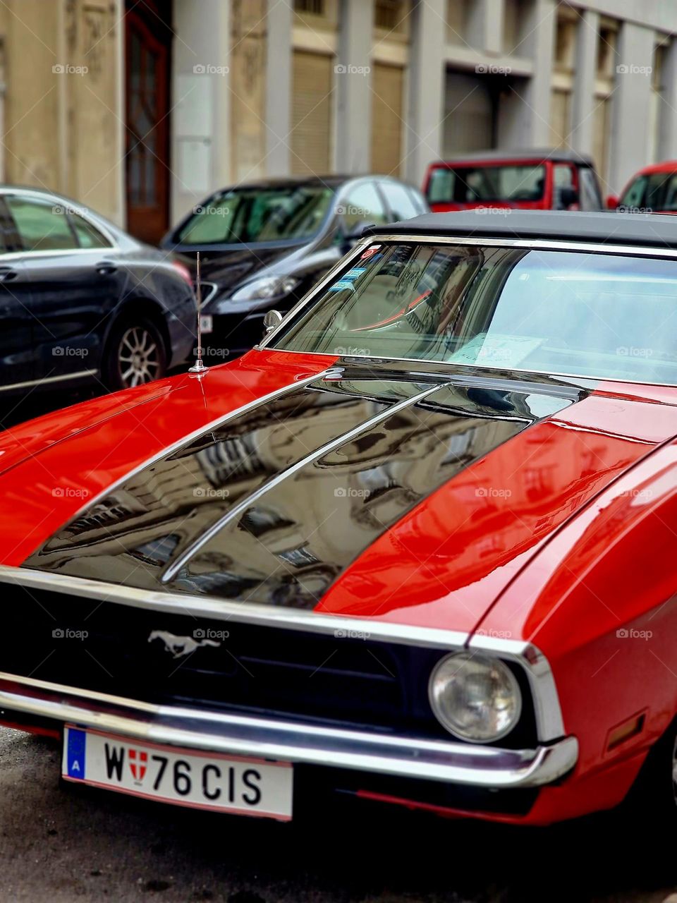 vintage ford mustang