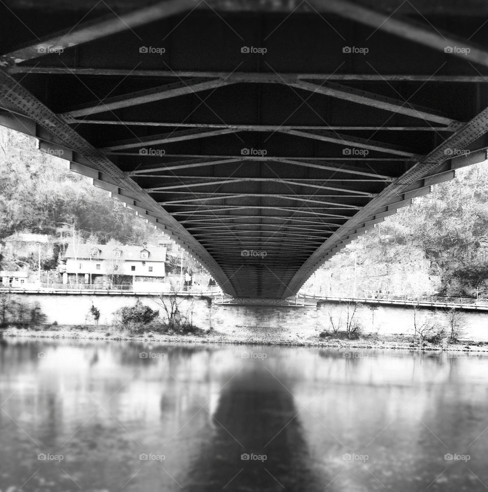 bridge donau brücke passau by larsvonhierblau