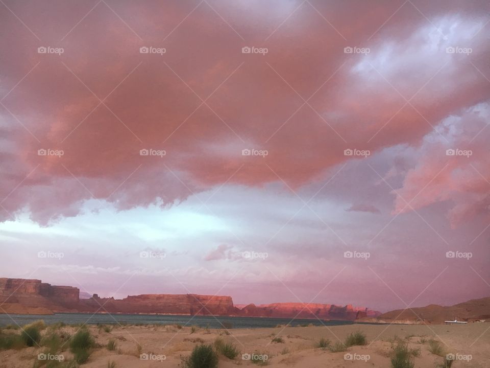 Lake Powell sunset