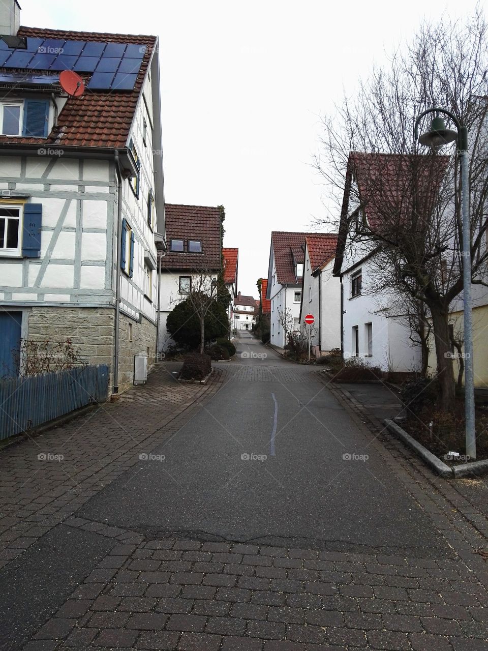 old german town