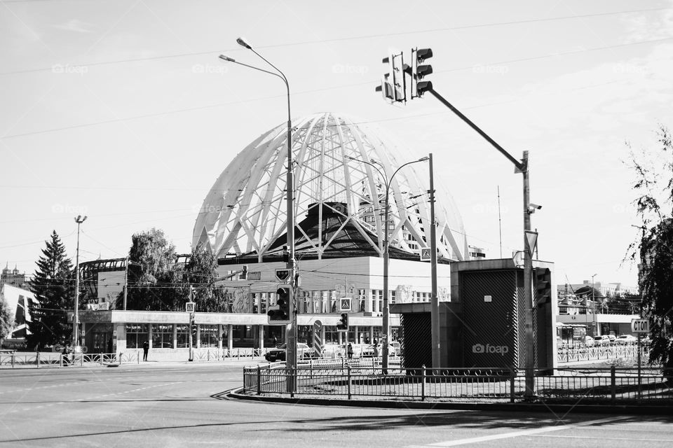 Dome of the circus