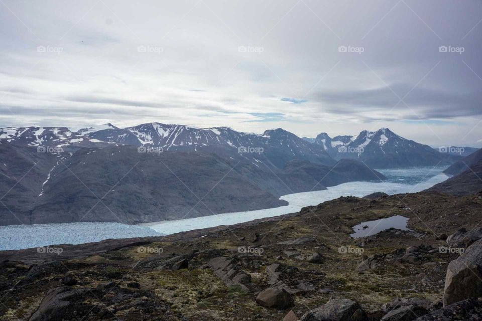 Snow, Mountain, Landscape, Lake, Ice